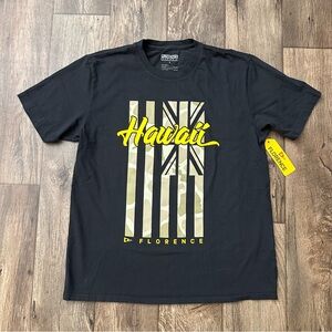 Florence Marine X 100% Cotton Pro Hawaii T-shirt Men’s Size L Black